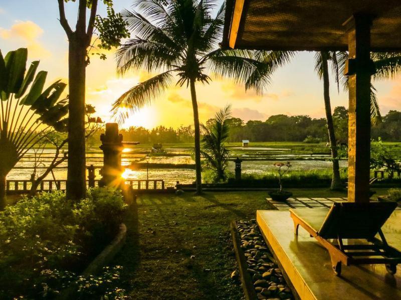 Green Field Hotel And Bungalow Ubud Zewnętrze zdjęcie